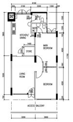 Blk 685 Hougang Spring (Hougang), HDB 3 Rooms #606711541